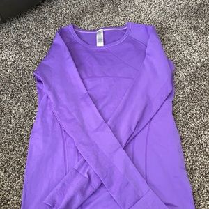 lululemon kids long sleeve athletic shirt